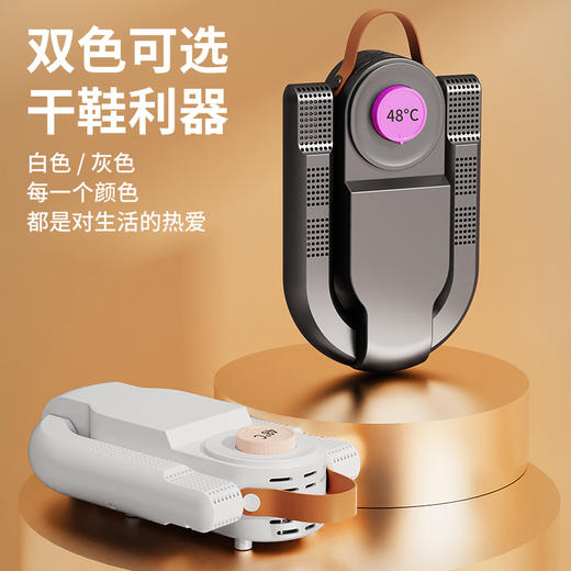 【冬季常备智能便携式！迷你型烘干机】全自动定时可折叠伸缩智能恒温烘湿除臭干鞋器 商品图2