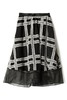 SUMMER & SAGE 黑白格纹高腰半身裙 3356 商品缩略图5