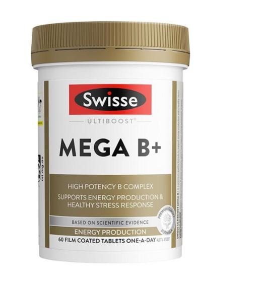 Swisse斯维诗高强度复合维生素B片B族缓解压力补充能量60粒 商品图0