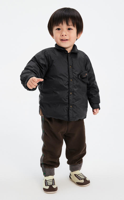 jnby  23年秋款  白鸭绒防风短款羽绒服  YN9C10630 商品图7