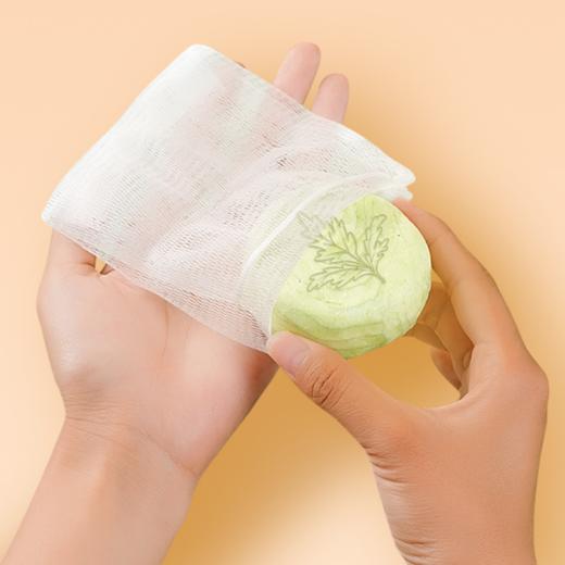 正安 艾草冷制皂 3年艾叶滋养肌肤 洁面油性痘肌温和 春夏护肤清洁秋冬滋润拒绝瘙痒干燥肌肤 艾草手工皂*1盒 商品图3