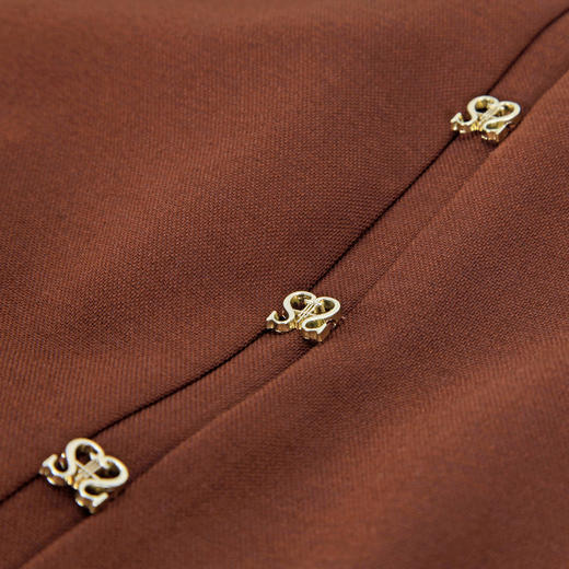 NG502斯尔丽瑟俪2023秋季新款修身侧开叉百搭款半身裙 商品图4