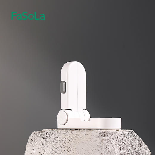 FaSoLa儿童安全锁宝宝开门防夹手免打孔门把手卡扣抽屉柜子柜门锁 商品图3