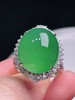 497147 冰阳绿蛋面戒指/吊坠两用款  细腻精美，高端大气，一款两用，实用性高 裸石尺寸：17.5/15/16.5mm（含金厚） 整体尺寸：23/18.6/16.5mm 超值价💰44000 商品缩略图0