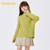 巴拉巴拉女童毛衣新款秋冬儿童内搭针织衫中大童半高领插肩袖 商品缩略图2