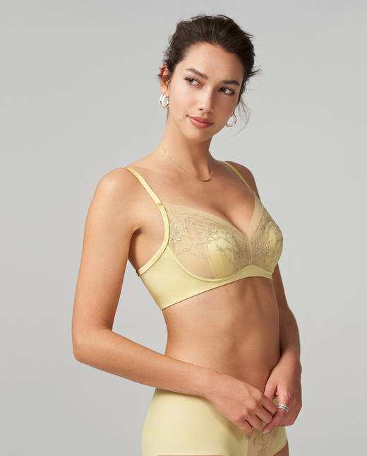 5F AIMER 爱慕1993墨色浓秋无钢圈文胸 商品图4