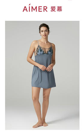 5F AIMER 爱慕墨色浓秋1993-细带睡裙