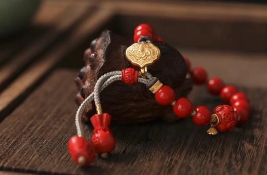 朱砂手绳【8mm】 商品图1