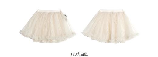 jnby  23年秋款  网纱精致麻花辫短款腰裙  YN9D10290 商品图11