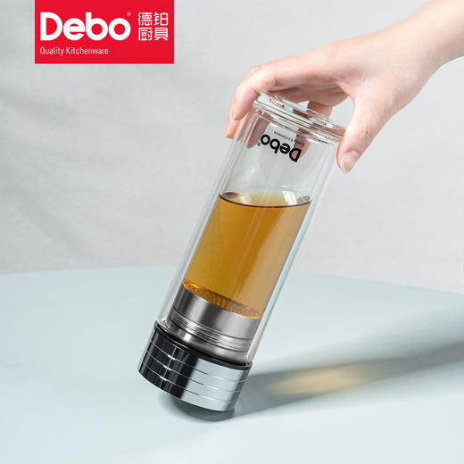 Debo德铂阿隆索磁吸玻璃杯办公杯 商品图1