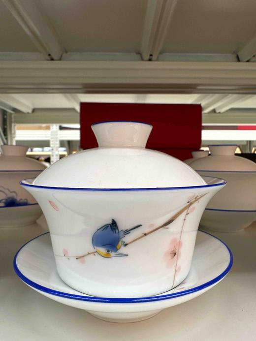 150手绘特大盖碗（下单请备注颜色） 商品图13