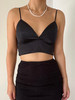 My Dearest｜1104TOWT   HEARTLINE ACETATE SHIRRED BRA TOP [ 吊带短上衣 黑 / 白 ] 商品缩略图3