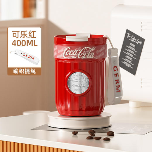 GE-CK23AW-B55系列 可口可乐联名款徽章系列保温杯 商品图6
