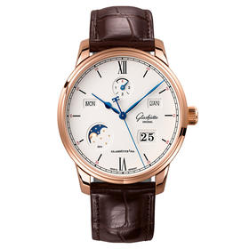 格拉苏蒂原创 （Glashütte Original）议员卓越万年历腕表 1-36-02-02-05-30