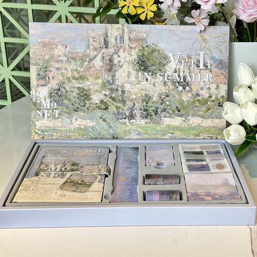 《花仙子·四季》100年珍藏版礼盒 | 内含中英双语珍藏版《花仙子 · 四季》、莫奈四季手帐套装、郁金香仿真花小夜灯等 商品图1