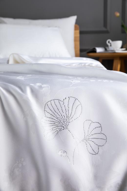 【远梦】纯蚕丝花香叶语四季被 商品图3