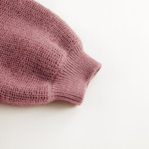 【马克珍妮 芦芙】秋装新款 女童羊毛柔软微弹圆领毛衣231927 商品图5