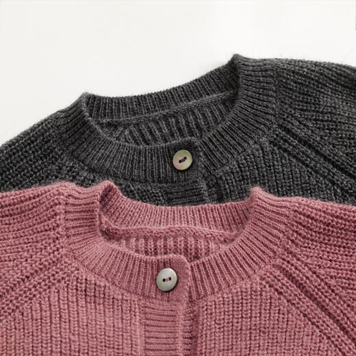 【马克珍妮 芦芙】秋装新款 女童羊毛柔软微弹圆领毛衣231927 商品图3