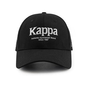 卡帕（Kappa）棒球帽情侣男女户外遮阳帽立体刺绣鸭舌帽K0DY8MB22