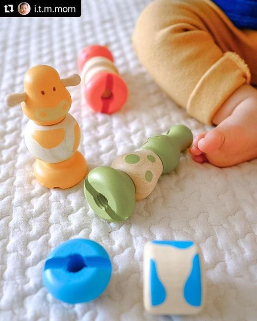 DJECO早教启蒙益智玩具可爱动物转转乐 商品图7