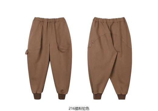 jnby   23年秋款    毛圈布束脚长裤 1N9E12630 商品图14