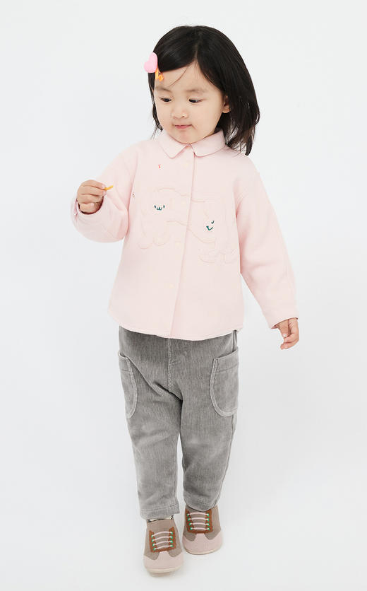 jnby  23年秋款  摇粒绒长袖衬衣 YN9210080 商品图3