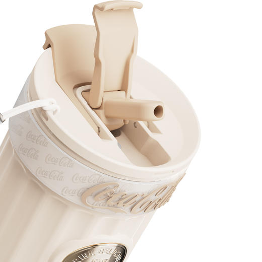 GE-CK23AW-B55系列 可口可乐联名款徽章系列保温杯 商品图1