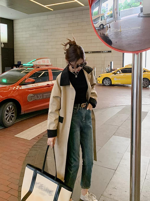 <曾小咸推荐>【吸睛大长腿】2色牛仔直筒裤 商品图2