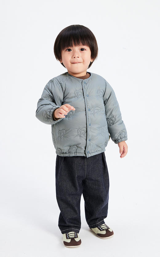 jnby  23年秋款 精致保暖短款羽绒服 YN9C10190 商品图6