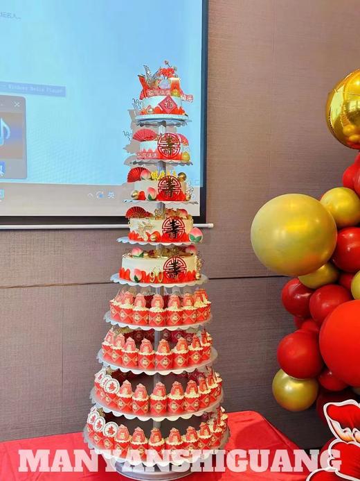 【生日蛋糕】多层祝寿款（加客服微信mysg7788） 商品图0
