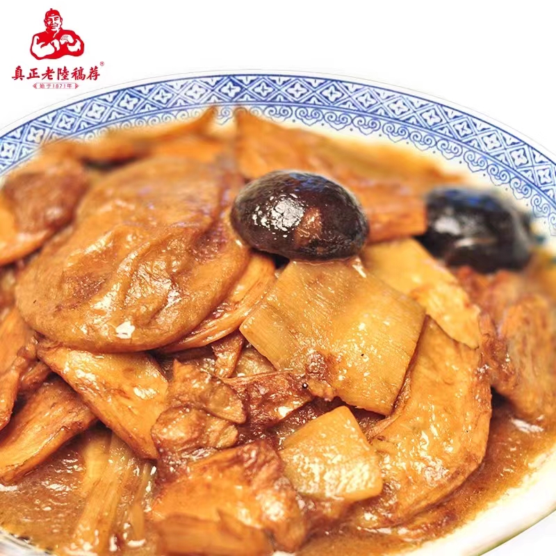 真正老陆稿荐清水素面筋250克