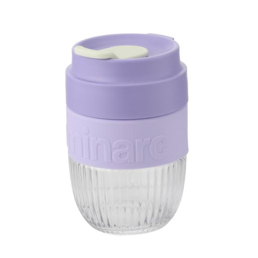 LC-YJJ1111   乐美雅卡洛尔咖啡杯 350ml（云雾紫） 商品图1