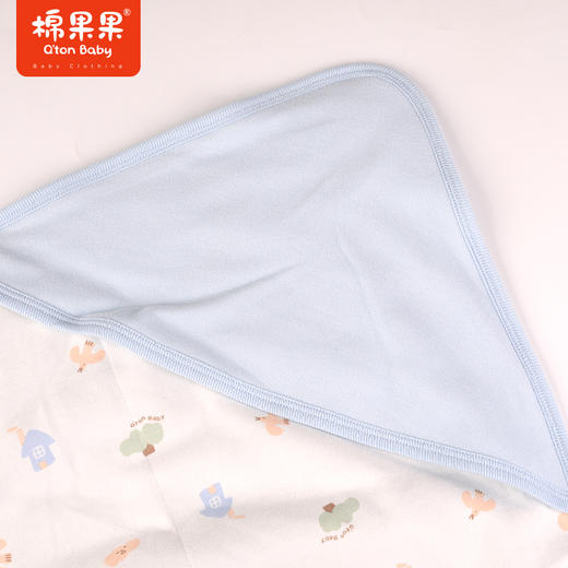 棉果果有机棉纱新款婴童90*90cm抱被M505550222189微商城发货默认不带礼盒，带礼盒请联系客户+10元运费 商品图4