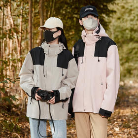 【反季清仓 千元品质】北*面同款男女三防冲锋衣 科技拒水面料聚热保暖防水/防污/防风