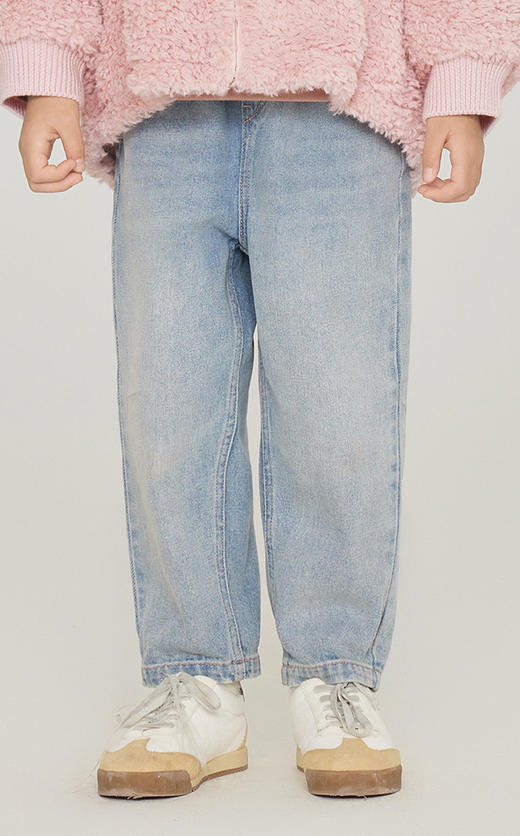 jnby  23年秋款  百搭锥形牛仔长裤 1N9E10800 商品图4