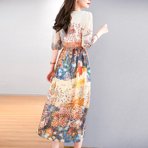 夏季新款，真丝桑蚕丝连衣裙SM82299075 商品图4