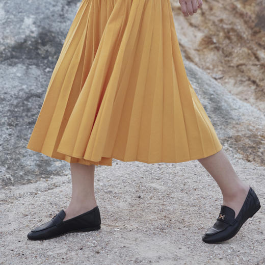 Julia Heuer 松紧带饰扣芭蕾鞋 商品图6