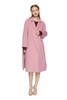 LNNNS 粉色侧开衩羊毛大衣 8054 商品缩略图2