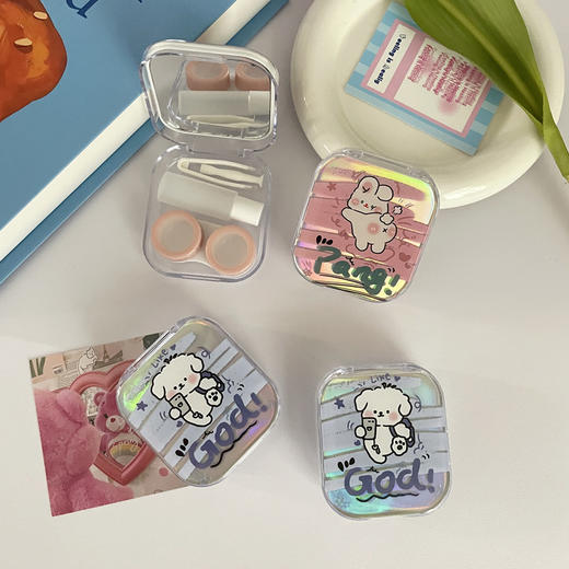 隐形眼镜盒/像鱼as799镭射 商品图1
