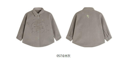 jnby  23年秋款  摇粒绒长袖衬衣 YN9210080 商品图12