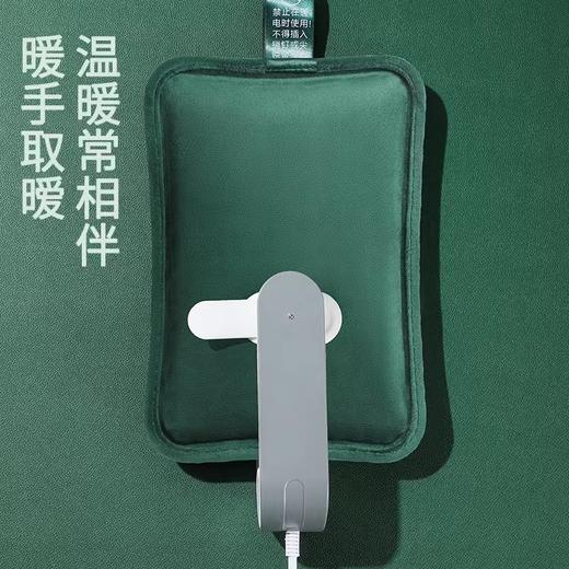 【居家必备好帮手！加厚保暖热水袋】国标充电热水袋充电暖水袋防爆水电分离自动断电注水，采用防爆设计，水电分离，自动断电，让你在寒冷的冬天保持温暖和舒适。ry 商品图2