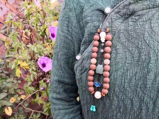 菊斋良品古方手作压襟十八子阳春白雪 商品图2