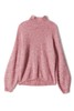 AVA 粉色高领休闲毛衣 7828 商品缩略图4