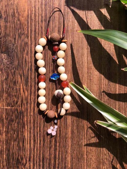 菊斋良品古方手作压襟十八子阳春白雪 商品图5