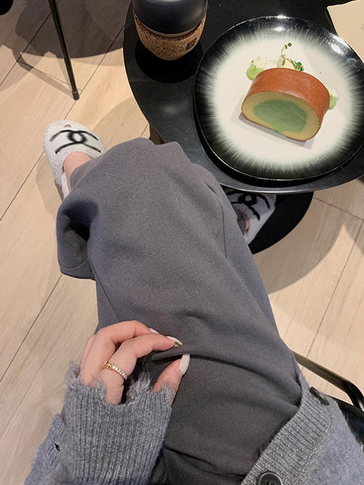 <曾小咸推荐>巨折清仓秒杀，稀有现货24小时发【仅限今日】【休闲时刻】2色磨毛西装裤 商品图2