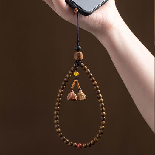 DD-手机挂链女款挂绳短款手腕挂件中国风复古挂饰吊绳 商品图6