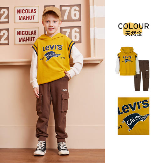LEVIS 秋 大童小童 卫衣套装 LVN-T8-J601 商品图7