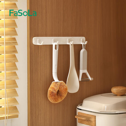 FaSoLa长柄椰棕刷锅洗锅刷盘子厨房多功能去污清洁刷不伤锅不沾油 商品图2