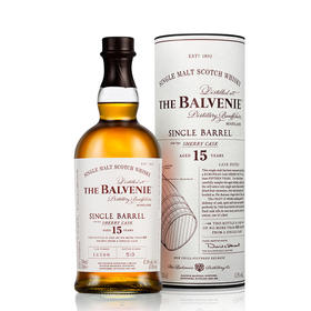 百富15年单桶 单一麦芽威士忌700ml