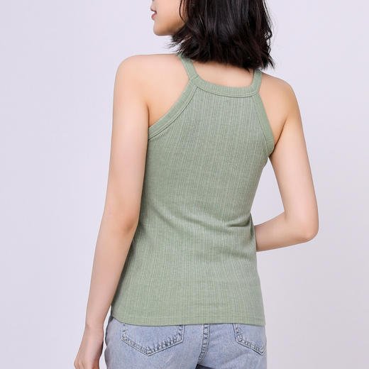 露肩上衣，尽显性感！让你在瑜伽运动时，自信大秀好身材！搭配内衣或外穿都能时尚有型！春夏bra带胸垫吊带背心女，一年四季的必备单品！ 商品图3